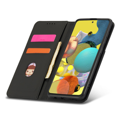 Dėklas Magnet Card Case For Xiaomi Redmi Note 11 Pro Juodas 19