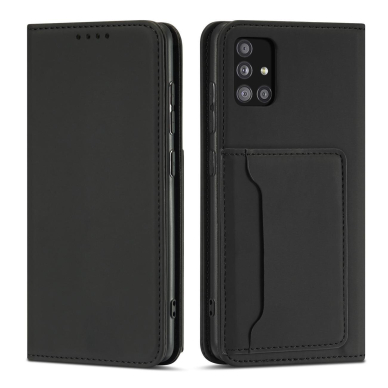 Samsung Galaxt A12 Dėklas Magnet Card Case 5G Juodas 6