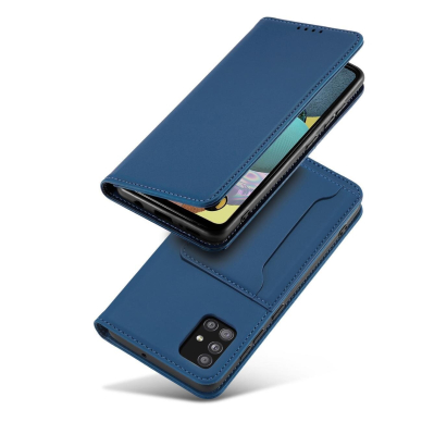 Samsung Galaxy A13 / A04s Dėklas Magnet Card Case 5G Mėlynas 8