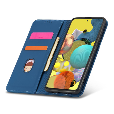 Dėklas Magnet Card Case Xiaomi Redmi Note 11 Mėlynas 20