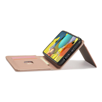 Dėklas Magnet Card Case Xiaomi Redmi Note 11 Pro Rožinis 14