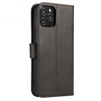 Dėklas Magnet Case elegant Motorola Moto G 2022 Juodas 1