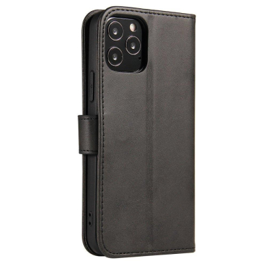 Dėklas Magnet Case elegant Oppo Find X5 Pro Juodas 5