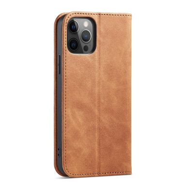 Dėklas Magnet Fancy Case for iPhone 12 Pro Rudas 13