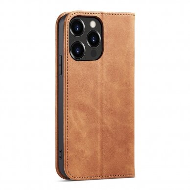 Dėklas Magnet Fancy Case for iPhone 13 Pro Max Rudas 6