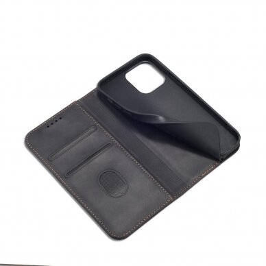 Dėklas Magnet Fancy Case for iPhone 14 Juodas 13