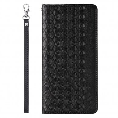 Dėklas Magnet Strap Case for iPhone 13 Juodas 6