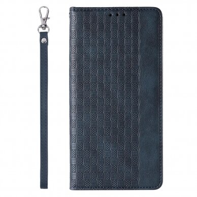 Dėklas Magnet Strap Case for iPhone 13 Mėlynas 4