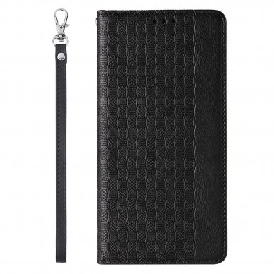 Dėklas Magnet Strap Case for iPhone 13 Pro Juodas 9