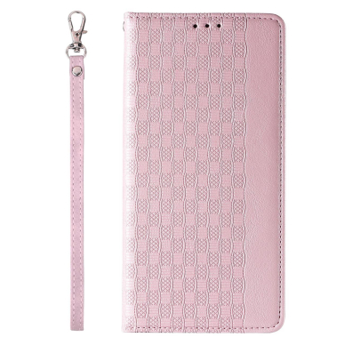 Dėklas Magnet Strap Case for iPhone 13 Pro Max Rožinis 7