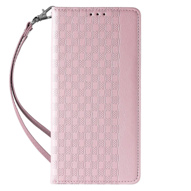 Dėklas Magnet Strap Case for iPhone 14 Plus Rožinis 3