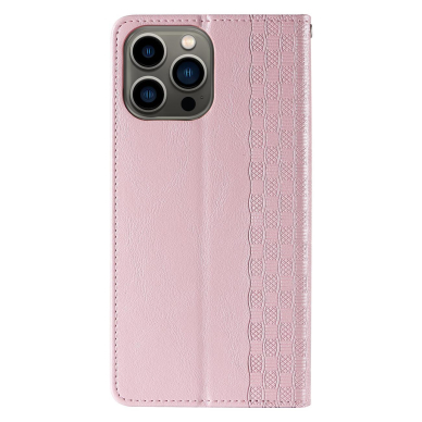 Dėklas Magnet Strap Case for iPhone 14 Plus Rožinis 5