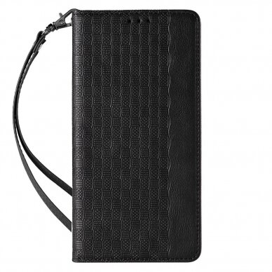 Dėklas Magnet Strap Case for iPhone 14 Pro Juodas 3