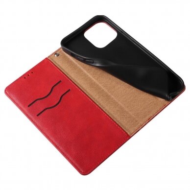 Dėklas Magnet Strap Case for iPhone 14 Pro Max Raudonas 11