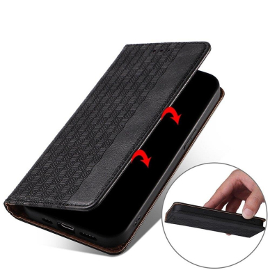 Dėklas Magnet Strap Case for Xiaomi Redmi Note 11 Pro Juodas 5