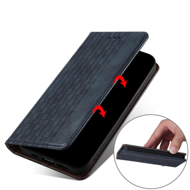 Dėklas Magnet Strap Case for Xiaomi Redmi Note 11 Pro Mėlynas 4