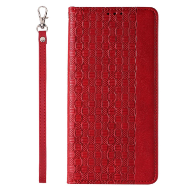 Dėklas Magnet Strap Case iPhone 12 Pro Max Raudonas 4