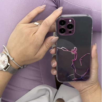 Dėklas Marble Case for iPhone 12 Pro Max Mėtinis 4