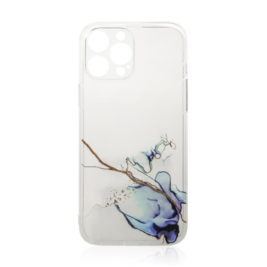 Dėklas Marble Case for Xiaomi Redmi Note 11 Mėlynas 2