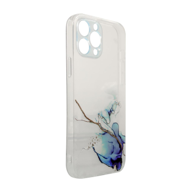 Dėklas Marble Case for Xiaomi Redmi Note 11 Mėlynas 3