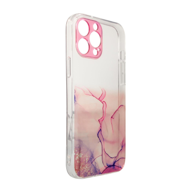 Dėklas Marble Case for Xiaomi Redmi Note 11 Rožinis 3