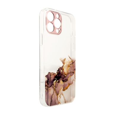 Dėklas Marble Case for Xiaomi Redmi Note 11 Rudas 3