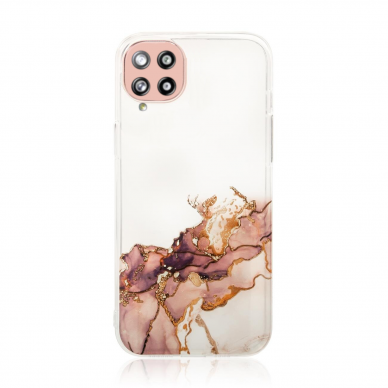 Samsung Galaxt A12 Dėklas Marble Case 5G Rudas