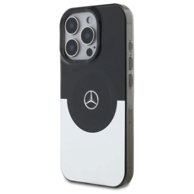 Dėklas Mercedes Double Layer BiColor MagSafe  iPhone 16 Pro Max - Pilkas 1