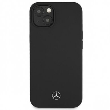 Dėklas Mercedes MEHCP13SSILBK iPhone 13 mini 5.4 Silicone Line Juodas 2