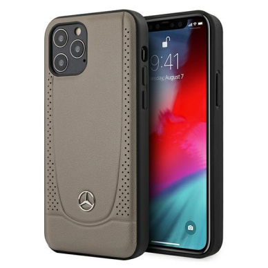 Dėklas Mercedes Originalus Mehcp12Larmbr Iphone 12 Pro Max 6,7" Rudas