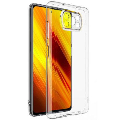 Dėklas Mercury Jelly Clear Xiaomi Poco X3 Pro/Poco X3 NFC skaidrus