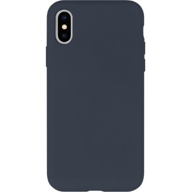 Dėklas Mercury Silicone Case Samsung S918 S23 Ultra 5G tamsiai mėlynas 1