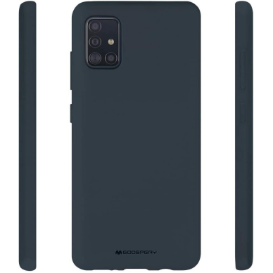 Dėklas Mercury Soft Jelly Case Samsung A03s tamsiai mėlynas  3