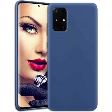 Dėklas Mercury Soft Jelly Case Samsung A135 A13 4G tamsiai mėlynas