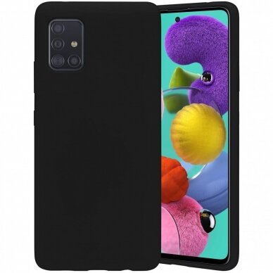 Dėklas Mercury Soft Jelly Case Samsung A33 5G juodas