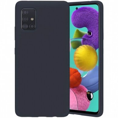 Dėklas Mercury Soft Jelly Case Samsung A536 A53 5G tamsiai mėlynas