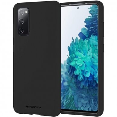 Dėklas Mercury Soft Jelly Case Samsung G780 S20 FE juodas