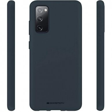 Dėklas Mercury Soft Jelly Case Samsung G780 S20 FE tamsiai mėlynas  1