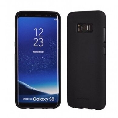 Dėklas Mercury Soft Jelly Case Samsung G950 S8 Juodas