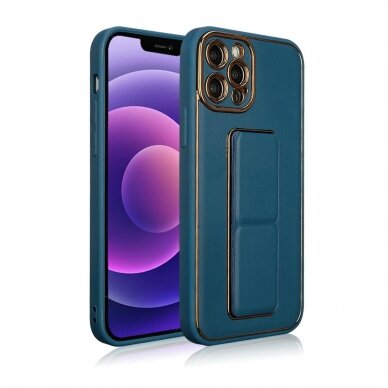 Dėklas New Kickstand Case cover for Samsung Galaxy A12 5G Mėlynas 1