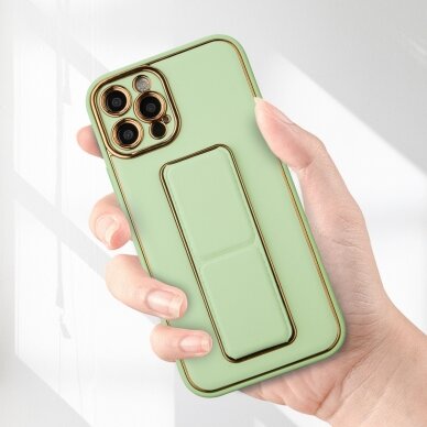 Dėklas New Kickstand Case iPhone 12 Pro Rožinis 5