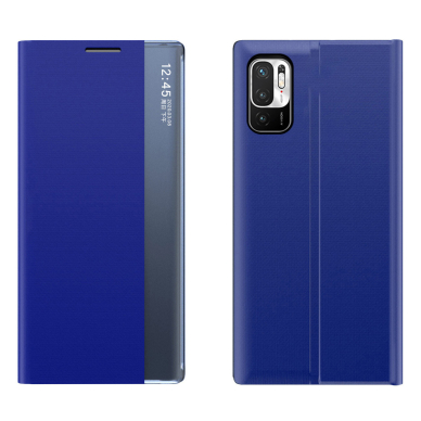 Dėklas New Sleep Case Xiaomi Redmi Note 11 Pro + 5G / 11 Pro 5G / 11 Pro Mėlynas