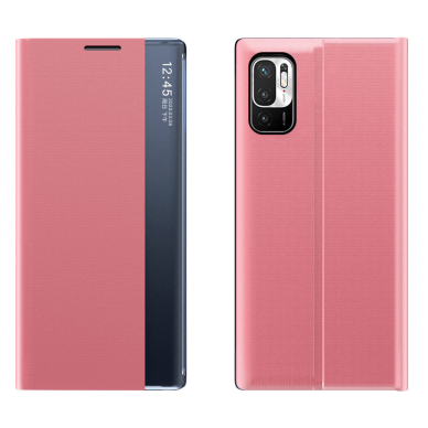 Dėklas New Sleep Case Xiaomi Redmi Note 11 Pro + 5G / 11 Pro 5G / 11 Pro Rožinis