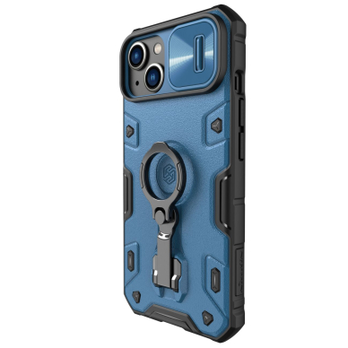 Dėklas Nillkin CamShield Armor Pro Case Cover iPhone 14 Plus Mėlynas 1