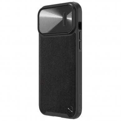 Dėklas Nillkin CamShield Leather S iPhone 14 Pro Juodas  2