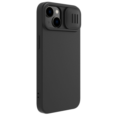 Dėklas Nillkin CamShield Magnetic Silicone Case with camera cover for iPhone 14 Juodas 3