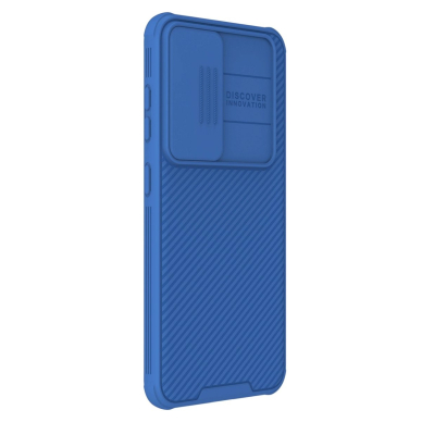 Dėklas Nillkin CamShield Pro armored case with camera cover for Samsung Galaxy S24 - Mėlynas 1