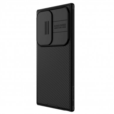 Dėklas Nillkin CamShield Pro Armored Case with Camera Protector for Samsung Galaxy S24 Ultra - Juodas 2