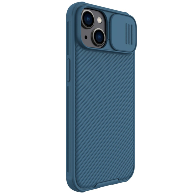 Dėklas Nillkin CamShield Pro Case (PC and TPU) iPhone 14 Mėlynas 3