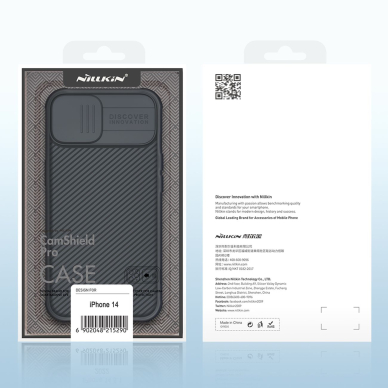 Dėklas Nillkin CamShield Pro Case (PC and TPU) iPhone 14 Mėlynas 4